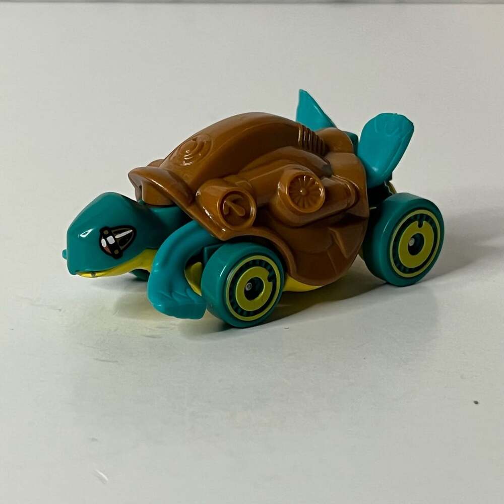 Hot Wheels Turtoshell Street Beasts Brown Diecast Toy Car
